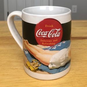 🌺Vintage Coca Cola Mug